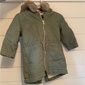 OshKosh infant green fleece winter jacket